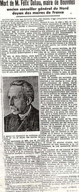 Article Felix Dehau